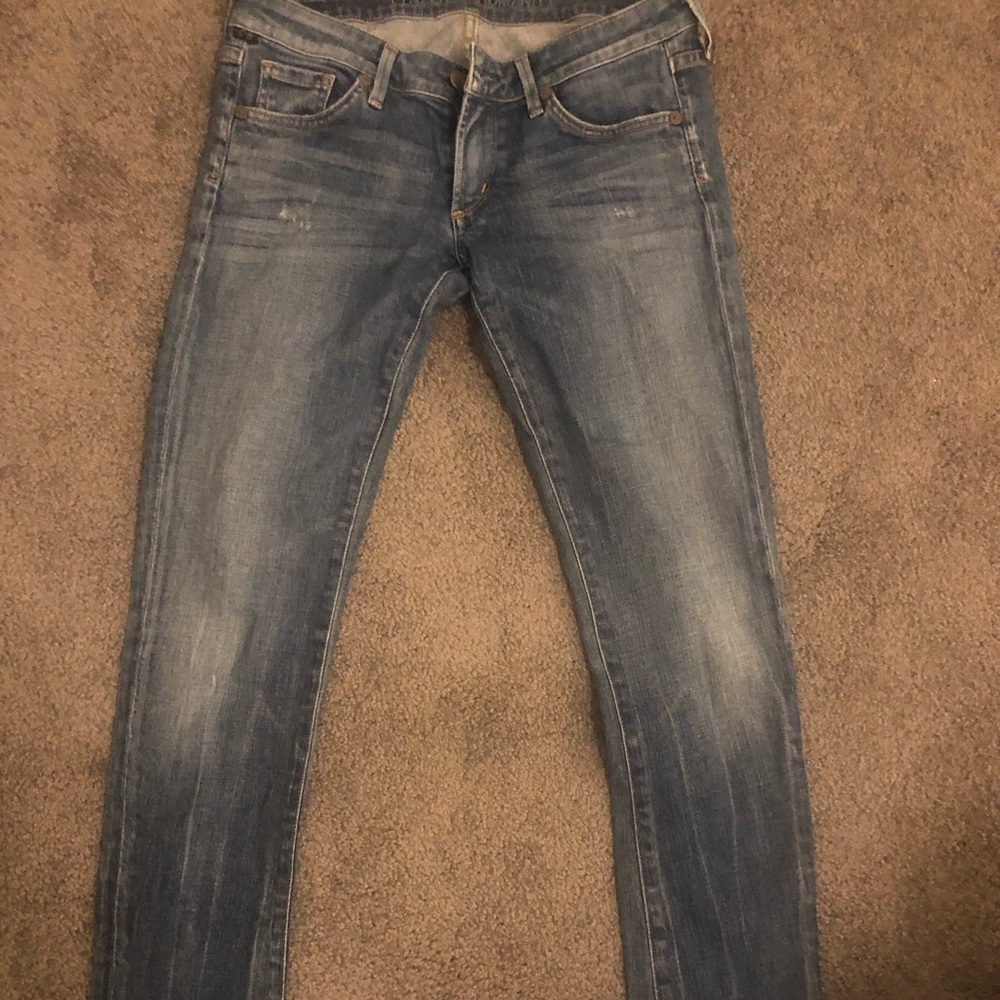 Citizens of Humanity low rise light wash jeans